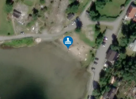 Satellite image of Svalerødkilen