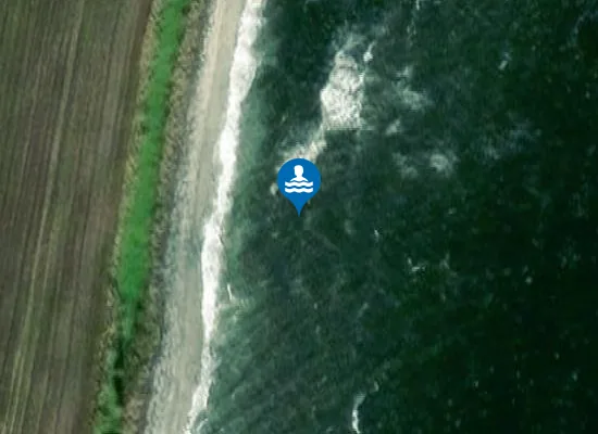 Satellite image of Beian badestrand