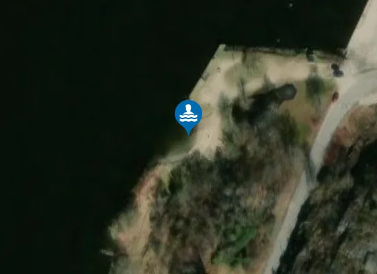 Satellite image of Glombo brygge