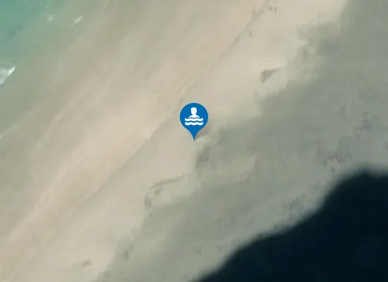 Satellite image of Kvalvika