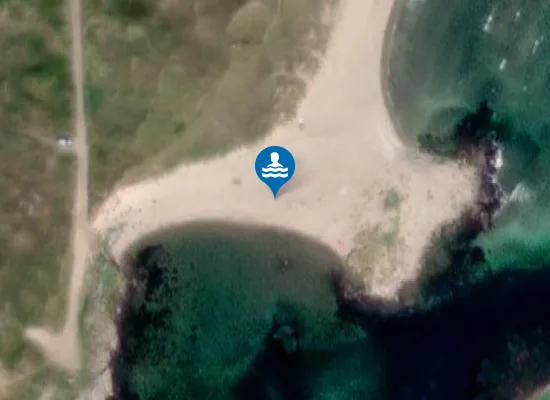 Satellite image of Haviksanden