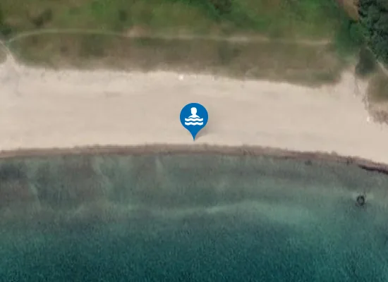 Satellite image of Falkhaugsanden