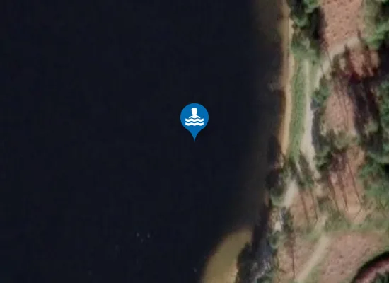 Satellite image of Langestranda