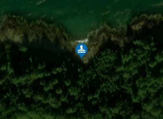 Satellite image of Adamsanden