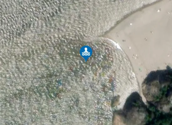 Satellite image of Hvittensand