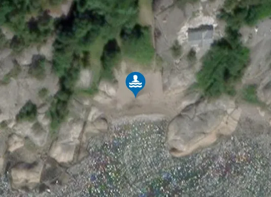 Satellite image of Sandvika