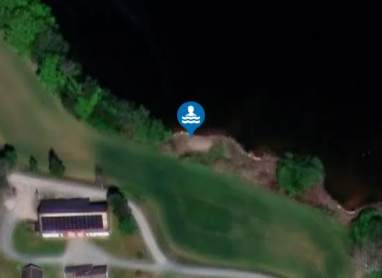 Satellite image of Hallestranda