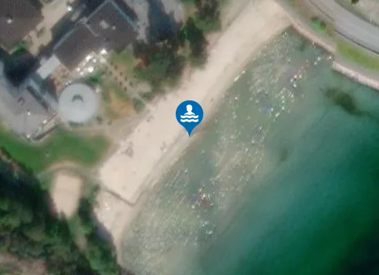 Satellite image of Hauslandsanden