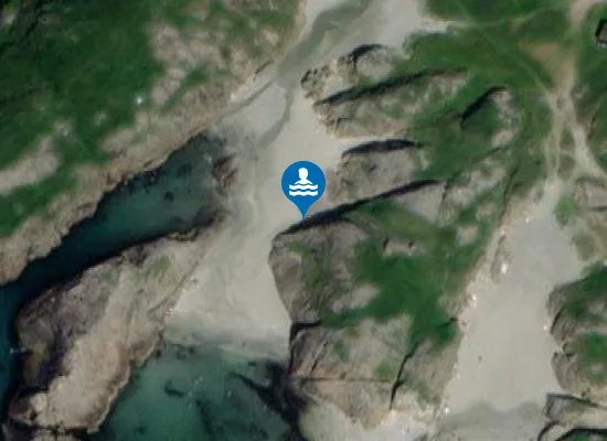 Satellite image of Ognasanden