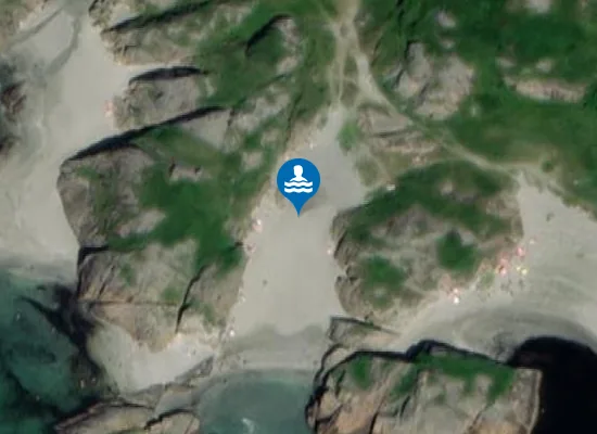 Satellite image of Ognasanden