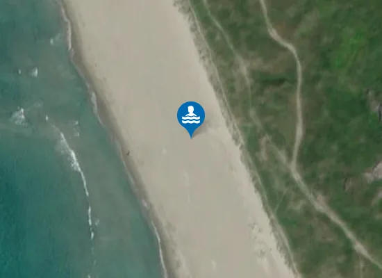 Satellite image of Holmasanden