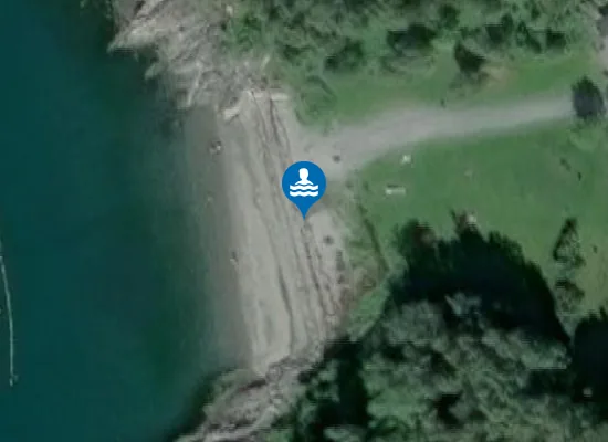 Satellite image of Hauknesstranda