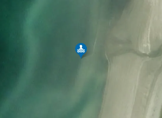 Satellite image of Hosnasanden