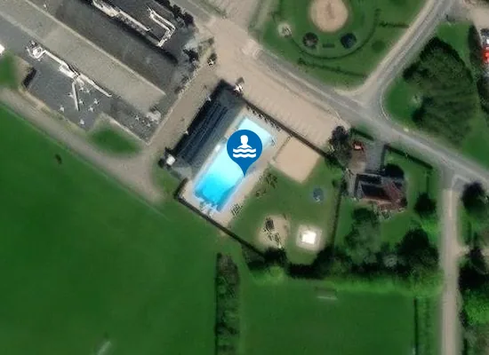 Satellite image of Bredebro Svømmebad