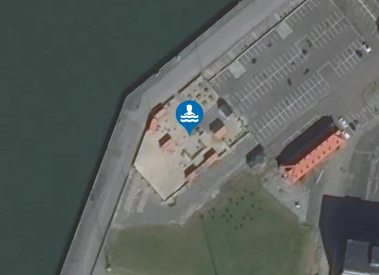 Satellite image of Dokken City Beach