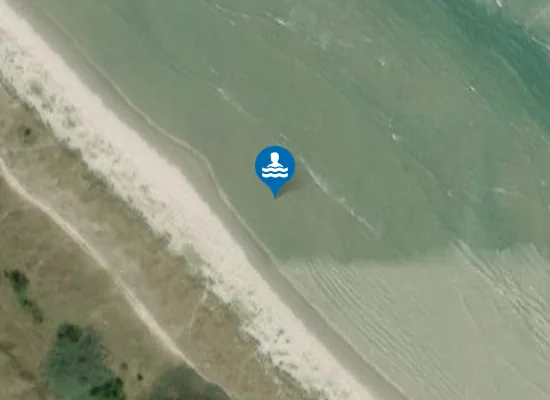 Satellite image of Strandby Strand