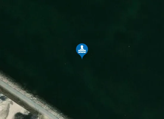 Satellite image of Nordhavn Havsvømmebane