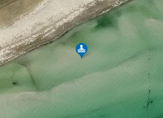 Satellite image of Olsbæk Strand