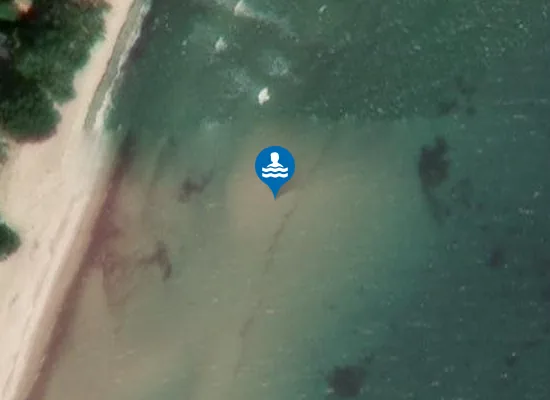 Satellite image of Sdr. Alslev Strand