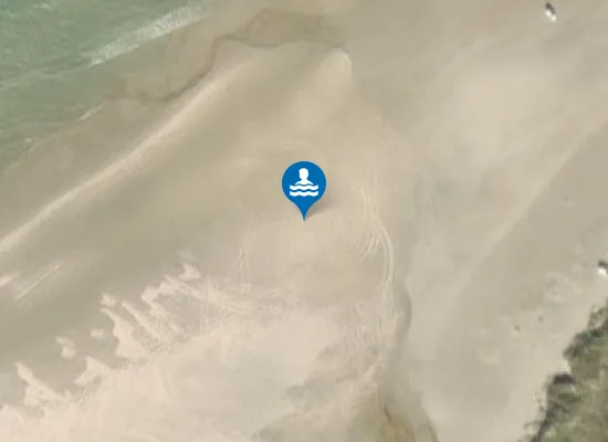 Satellite image of Rødhus Strand