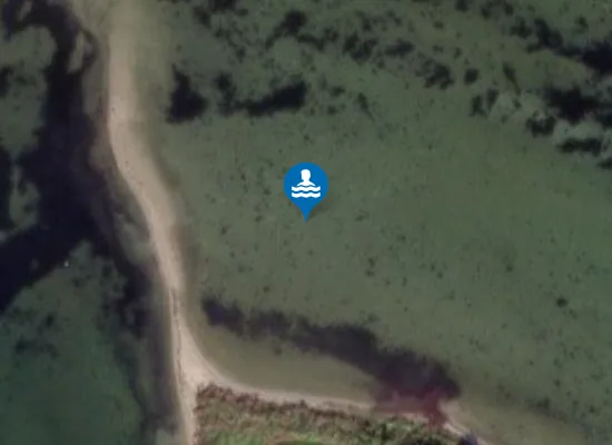 Satellite image of Kidholm Strand