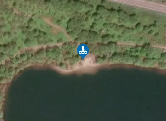 Satellite image of Tarup-Davinde Hundestrand