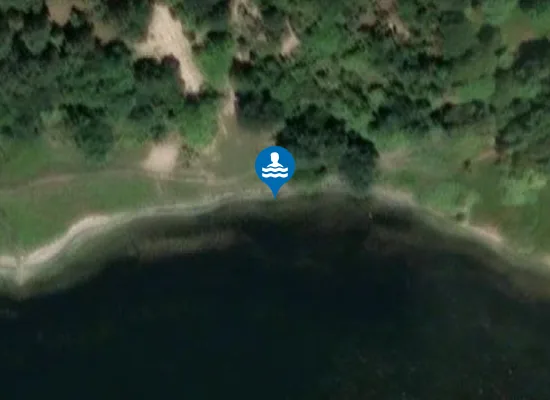 Satellite image of Sandskredet