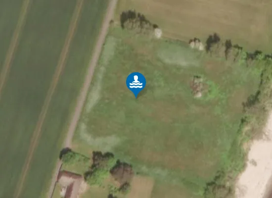 Satellite image of Ulslev strand