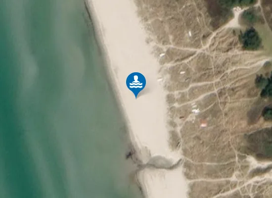 Satellite image of Lumsaas Sønderstrand