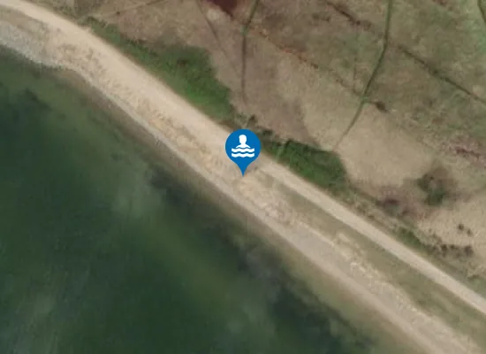 Satellite image of Hostrup Strand
