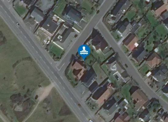 Satellite image of Sædding Strand