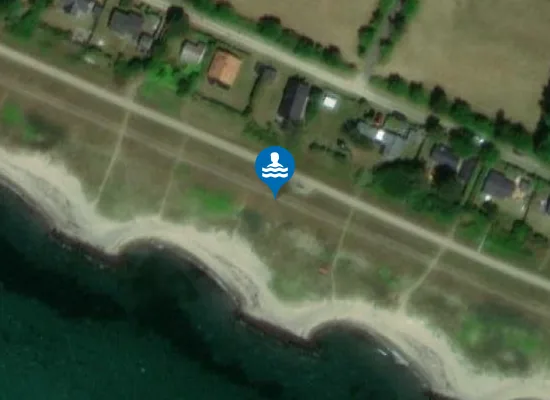 Satellite image of Næsby Strand