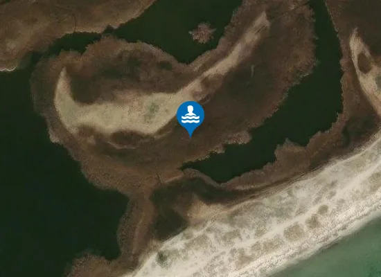 Satellite image of Dragør Sydstrand