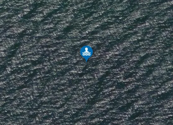 Satellite image of Drejby Strand - Kerneland