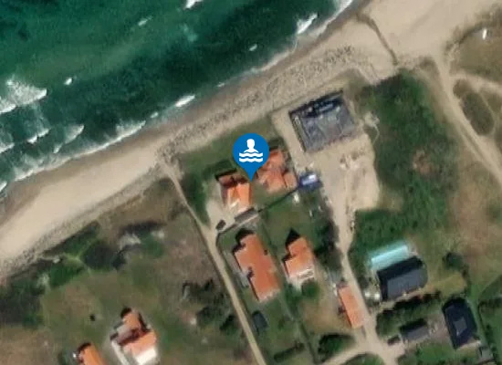 Satellite image of Liseleje Strand