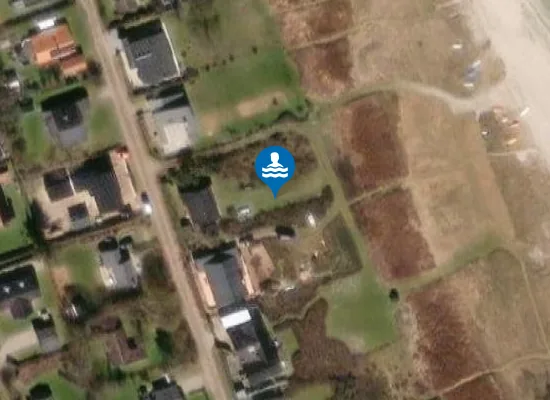 Satellite image of Dyngby Strand