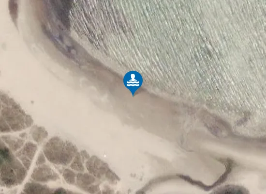 Satellite view of Stranden ved Hornbæk Plantage