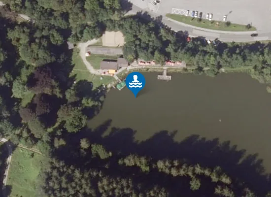 Satellite image of Malburg Teich