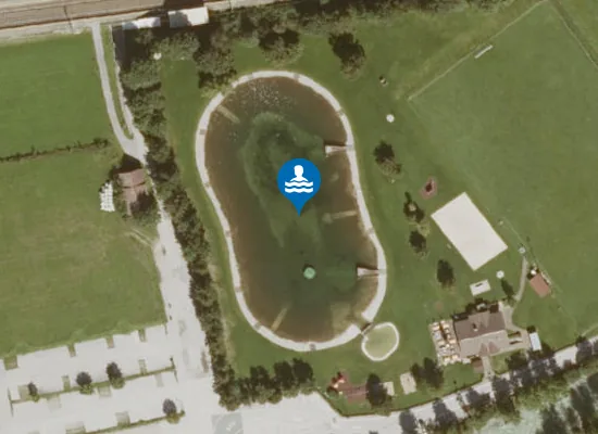 Satellite image of Badesee Pichl