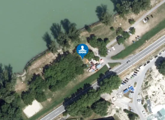 Satellite image of Donaustrand Mautern