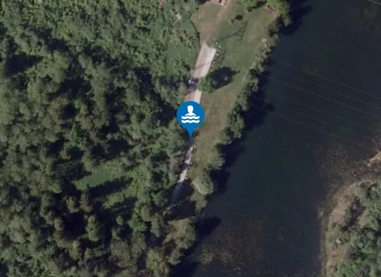 Satellite image of Gemeindebad Kohldorf - Linsendorfer See
