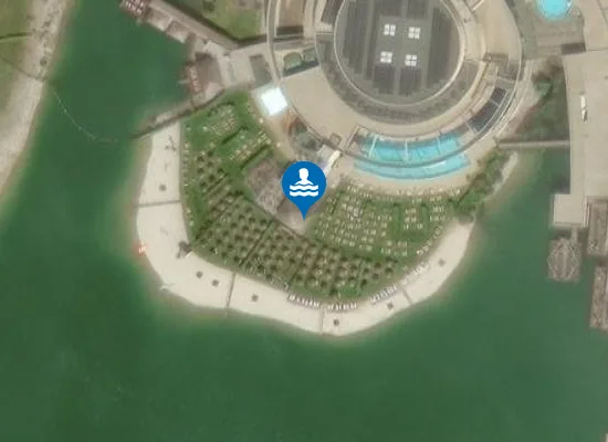 Satellite image of Summer Island