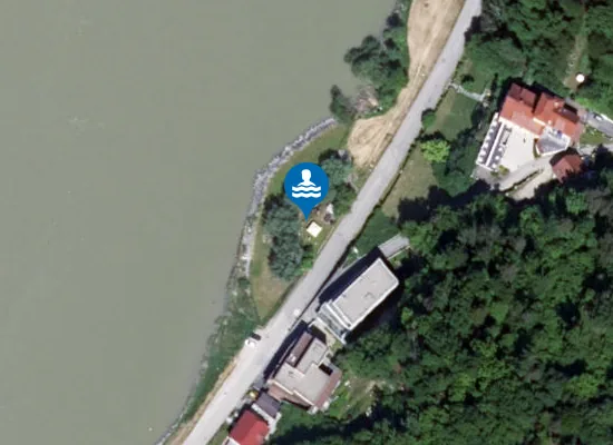 Satellite image of Faustbeach