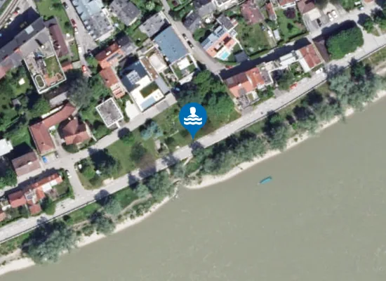 Satellite image of Urfahraner Donaustrand