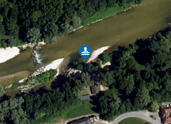 Satellite image of Schönegger Badestrand