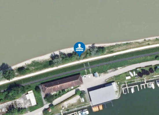 Satellite image of Donaustrand Winterhafen