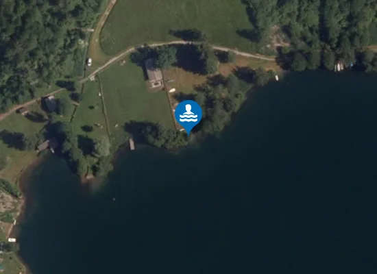 Satellite image of Freier Seezugang Afritzer See Am Nordufer