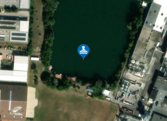 Satellite image of Erika-Teich