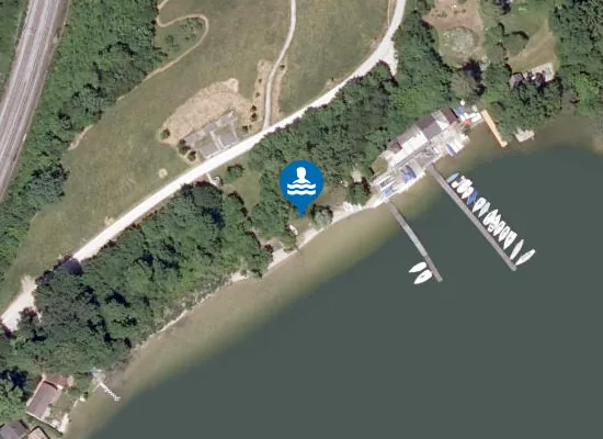 Satellite image of Seekirchner Gemeindestrand