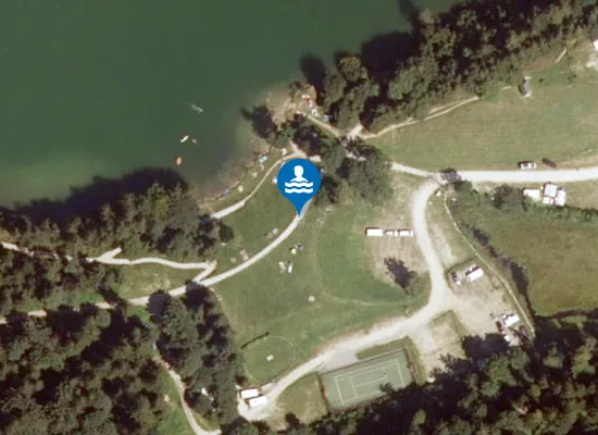 Satellite image of Brantl-Strand